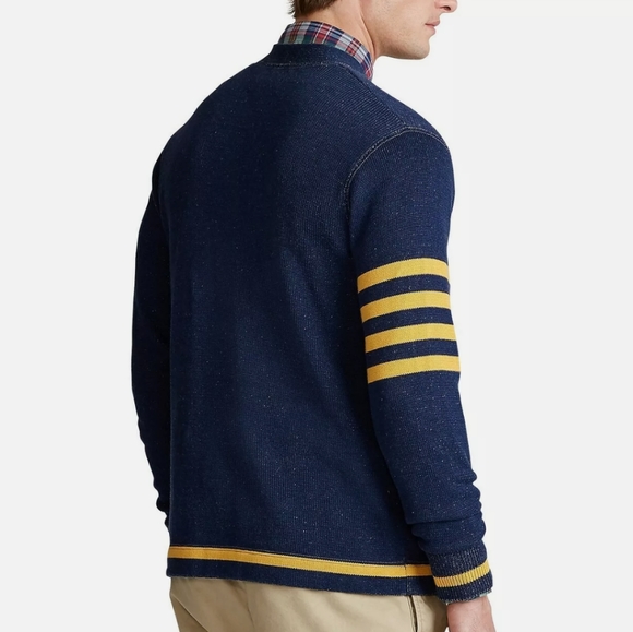 Ralph Lauren Varsity Cardigan - Picture 2 of 3